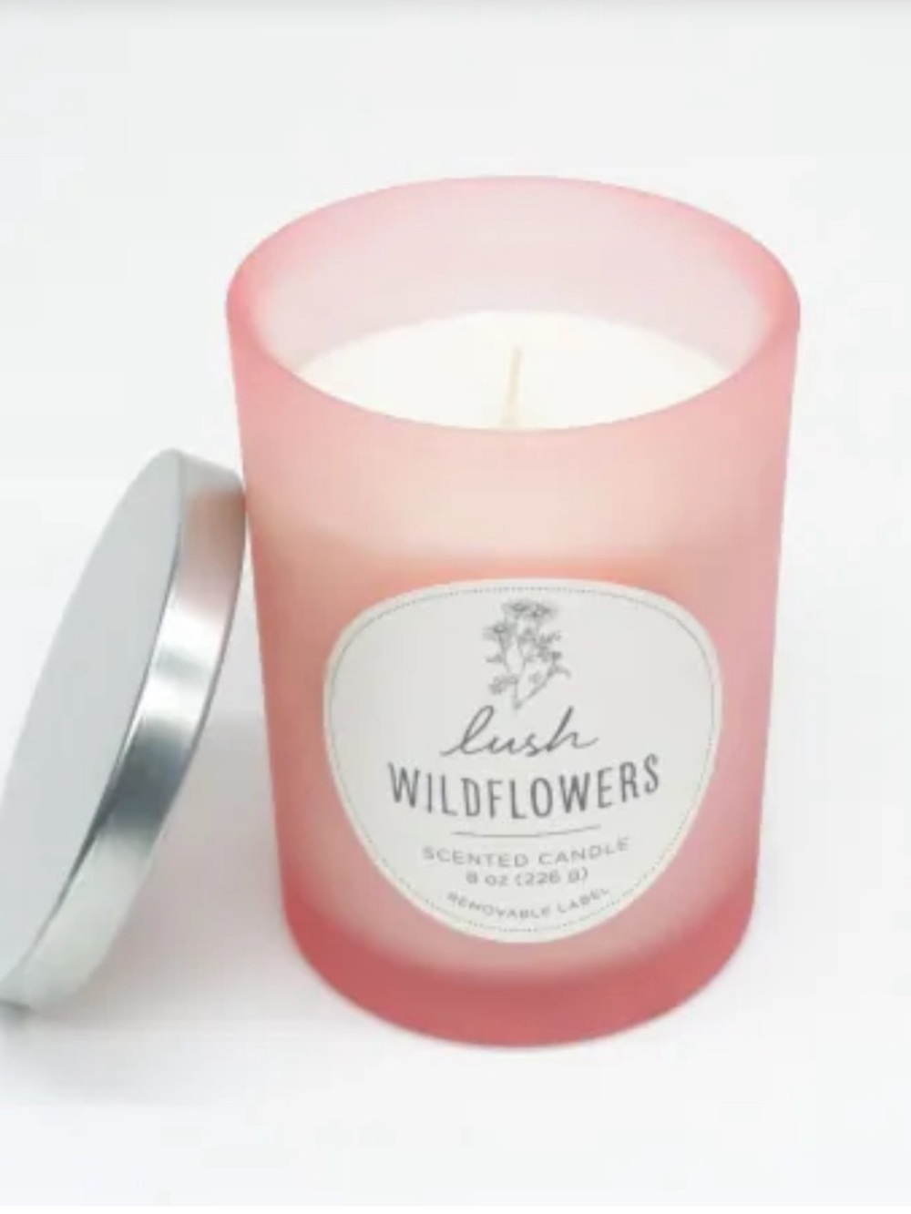 HD Designs Lush Wildflowers Jar Candle 19oz
